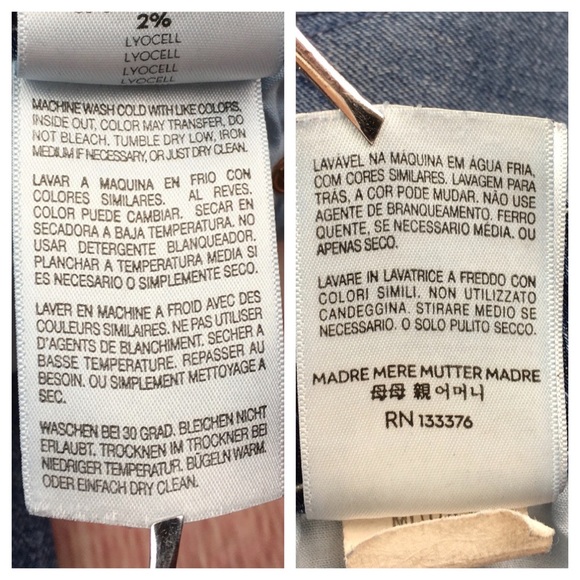 ⭐️MOTHER High Waisted Looker Jean in Loud is how I love you Size 27x29 1/2 - Picture 11 of 16